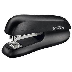 Rapid F6 Small Halfstrip Stapler Black 5000268