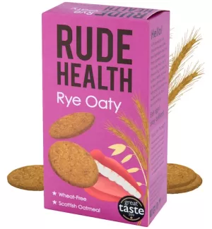 Rude Health Rye Oaty - Oatmeal & Rye Biscuits 200g