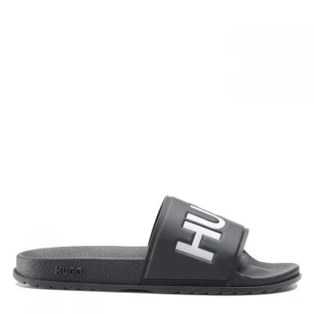 Hugo Boss Match Slides Black Size 10 Men