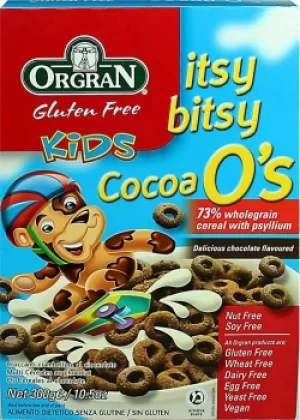 Orgran Gluten Free Itsy Bitsy Cocoa O's 300g