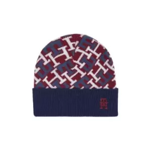 Tommy Hilfiger Th Monogram Beanie - Red