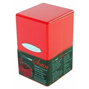 Ultra Pro Red Satin Tower Deck Box