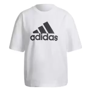 adidas Future Icons Badge of Sport T-Shirt Womens - White