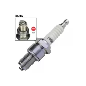 Spark plug NGK D6HA - stock No. 6512 - singles - 6512