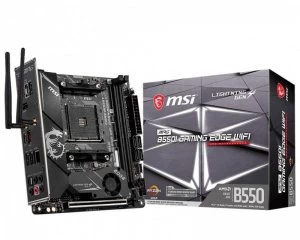 MSI MPG B550i Gaming Edge WiFi AMD Socket AM4 Motherboard