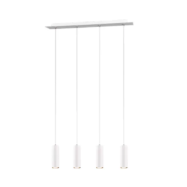 Marley Modern 4 Light Bar Pendant Ceiling Light White