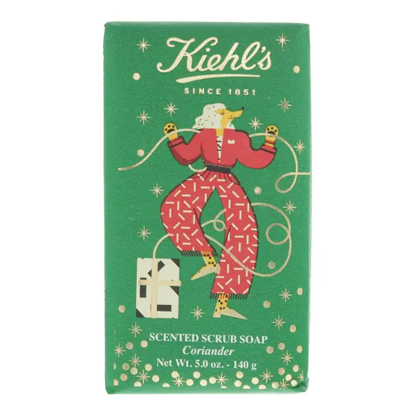 Kiehl's Scented Scrub Bar Soap Coriander 140g