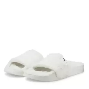 Puma Sportstyle Leadcat Fluffy Sliders - Cream