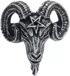 Alchemy Gothic Baphomet Ring multicolor