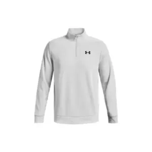 Under Armour 2023 Mens Armour Fleece 1/4 Zip Halo Gray - S