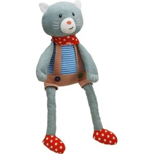 Mr Cat Woven Fabric Plush