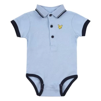 Lyle and Scott Lyle Polo Romper BB13 - Chambray Blue