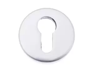 Eclipse 32418 Euro Profile Escutcheon 52x8mm SAA Satin Aluminium