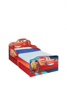Disney Cars Toddler Bed with Underbed Storage by HelloHome, One Colour