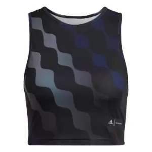 adidas x Marimekko Train Icons Print Tank Top Wome - Black