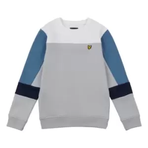 Lyle & Scott Kids Cut and Sew BB Crew Neck Sweat - High Rise - 5/6