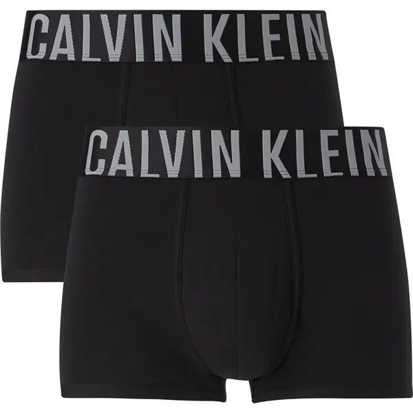 Calvin Klein 2 Pack Boxer Shorts - Black S