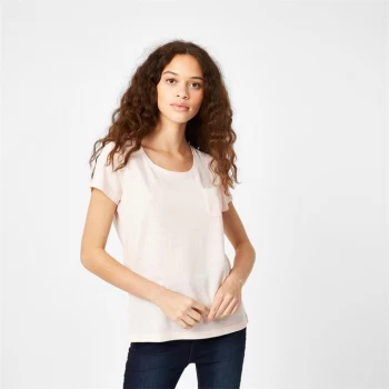 Jack Wills Fullford Pocket T-Shirt - Blush