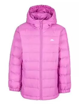 Trespass Trespass Girls Na&iuml;ve Padded - Rain Jacket, Plum, Size 3-4 Years, Women