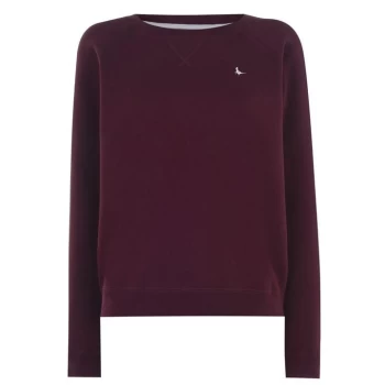 Jack Wills Astbury Pheasant Logo Crew Neck Sweatshirt - Plum