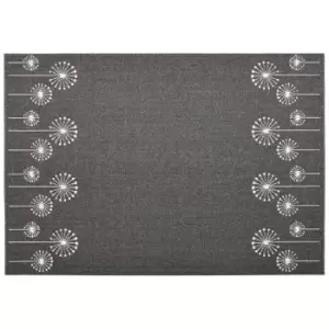 Washamat Geneva Mat Lead/Sugar 140 X 80Cm