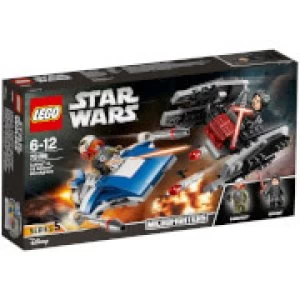 LEGO Star Wars: A-Wing vs. TIE Silencer Microfighters (75196)