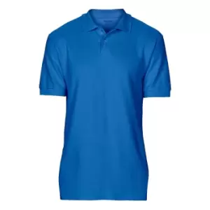 Gildan Softstyle Mens Short Sleeve Double Pique Polo Shirt (XL) (Royal)