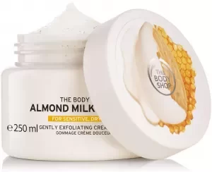 The Body Shop Almond Milk & Honey Gently Exfoliating Cream Scrub Almond Milk & Honey Gently Exfoliating Cream Scrub