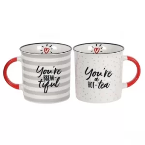 You're Brew-tiful Couple Mugs Set