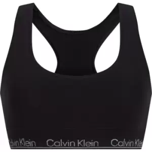 Calvin Klein Modern Seamless Racerback Bralette - Black