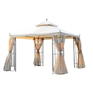 OutSunny Gazebo 84C-028 Beige 2750 x 3000 x 3000 mm