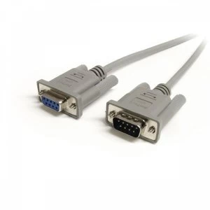 StarTech 3ft Straight Through Serial Cable DB9 MF