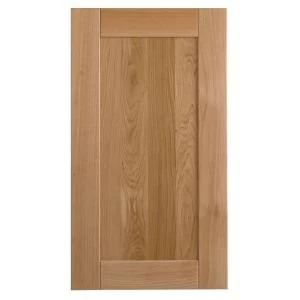 Cooke Lewis Chesterton Solid Oak Tall standard door W500mm