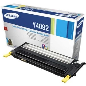 Samsung CLT-Y4092S Yellow Laser Toner Ink Cartridge cartridge