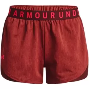 Under Armour Armour Play Up Twist Shorts 3.0 Ladies - Red