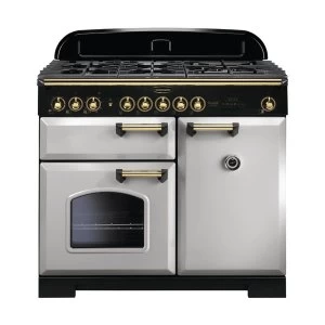 Rangemaster 114780 CDL100DFFRP-B Classic Deluxe 100cm Dual Fuel Range Cooker Royal P-B