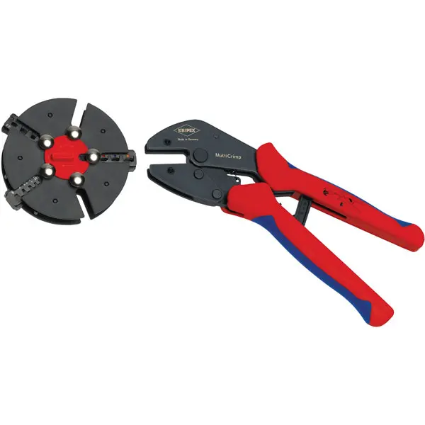 Knipex 97 33 02 MultiCrimp Crimping Pliers With Quick Changer Mag...