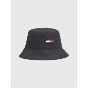 Tommy Jeans Flag Bucket Hat - Black