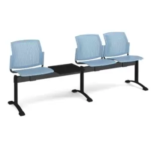 Dams MTO Santana Perforated Back Plastic Seating - Bench 4 Wide with 4 Seats - B