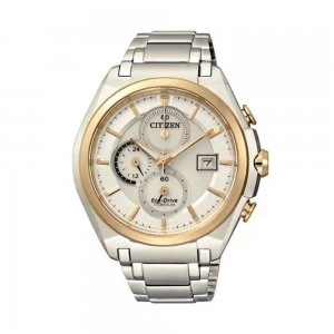 Citizen Eco-Drive Mens Titanium Chronograph Watch CA0354-51A