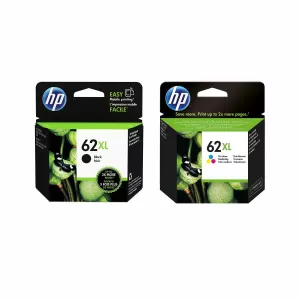 HP 62XL Black and Tri Colour Ink Cartridge