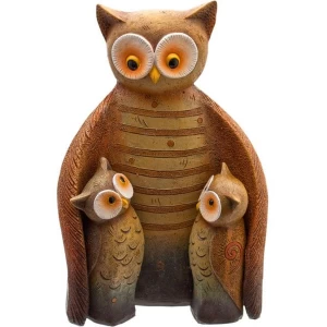 Owl Family Figure