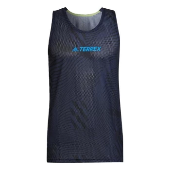 adidas Terrex Agravic Tank Top Mens - Blue