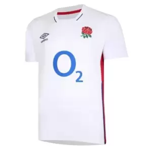 Umbro England Home Rugby Shirt 2021 2022 - White