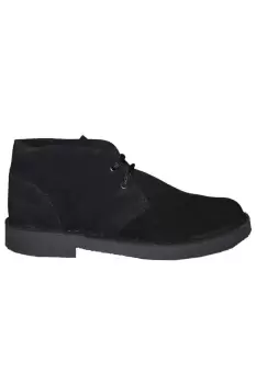 Real Suede Round Toe Unlined Desert Boots