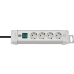 Brennenstuhl 1955540100 Power strip (+ switch) 4x White PG connector