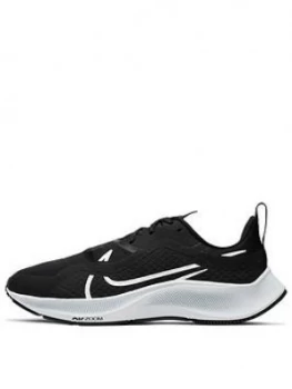 Nike Air Zoom Pegasus 37 Shield - Black/White, Size 5, Women