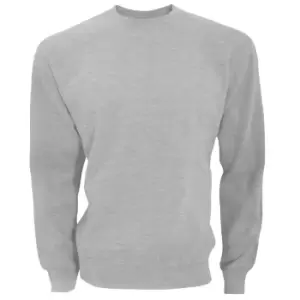 SG Mens Long Sleeve Crew Neck Sweatshirt Top (2XL) (Mercury)