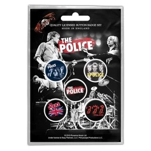 The Police - Various Button Badge Pack