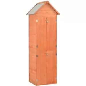 Garden Storage Shed 71x60x213cm Wood Vidaxl Brown